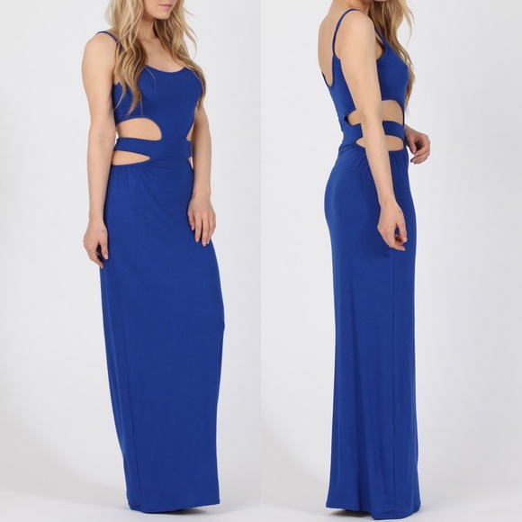 Waist Cutout Maxi Dress - Picture 2 of 7